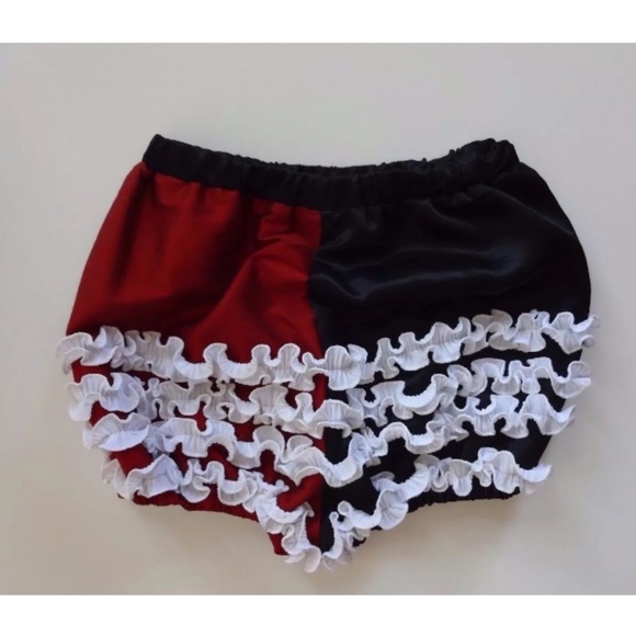 Harley Quinn S Cosplay Costume Handmade Custom Red - Picture 7 of 7